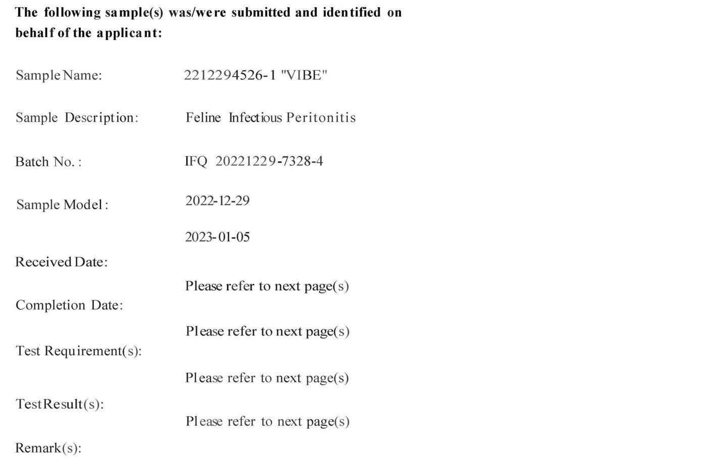 Лабораторный анализ GS441524 Vibe, страница 3